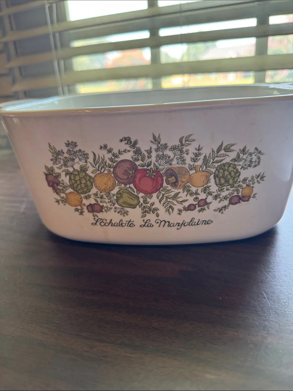 Corningware Spice of Life Ceramic Baking Dish - NO LID